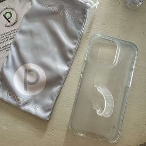 Loopy Case iPhone 13pro Clear Matte right